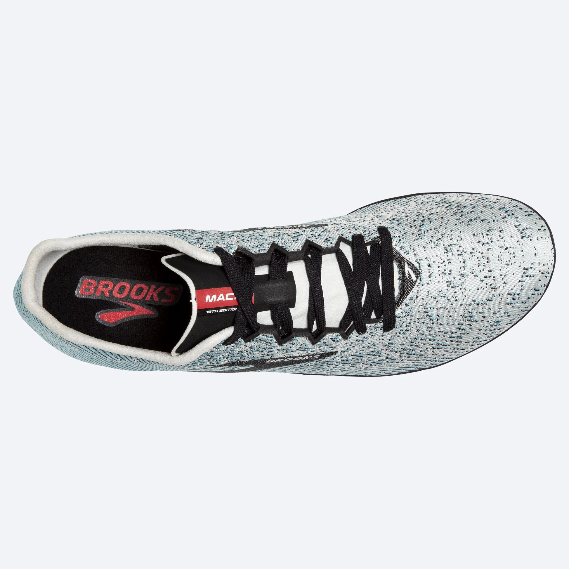 Brooks Mach 19 029 - Grey/Black/Capri - Image 3