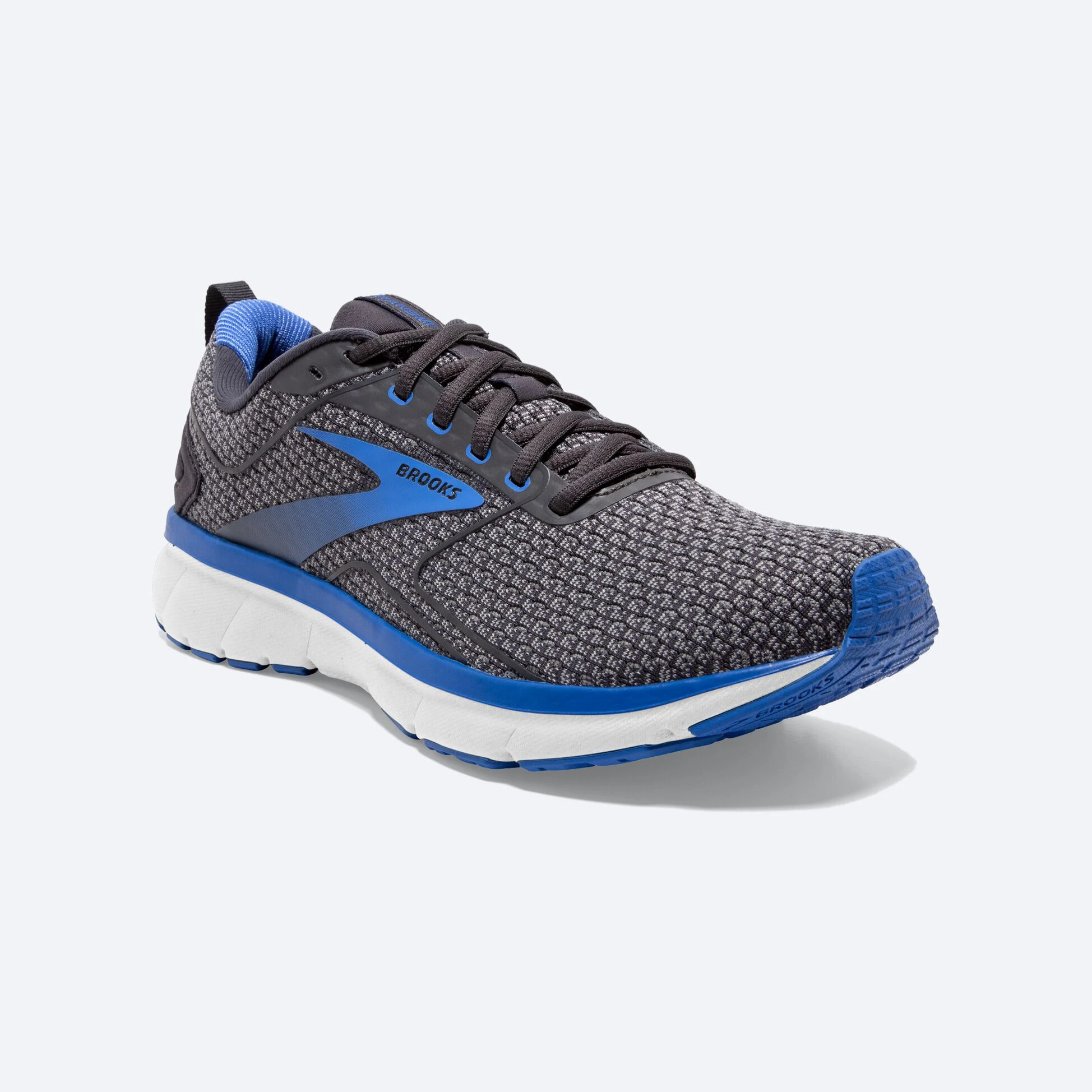 Brooks Transmit 3 007 - Ebony/Primer Grey/Blue - Image 2