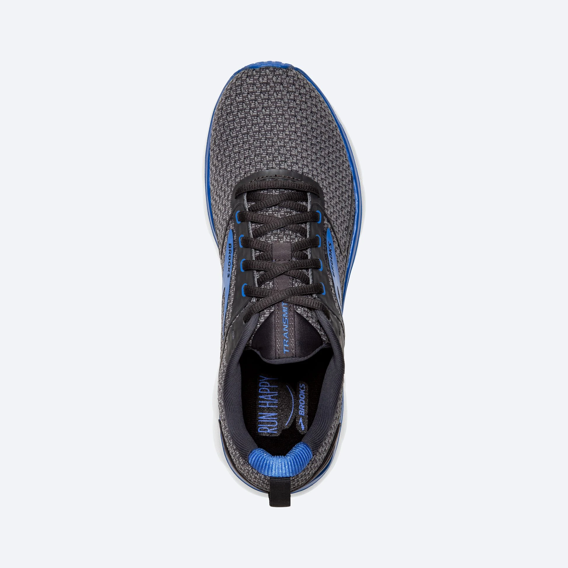 Brooks Transmit 3 007 - Ebony/Primer Grey/Blue - Image 3