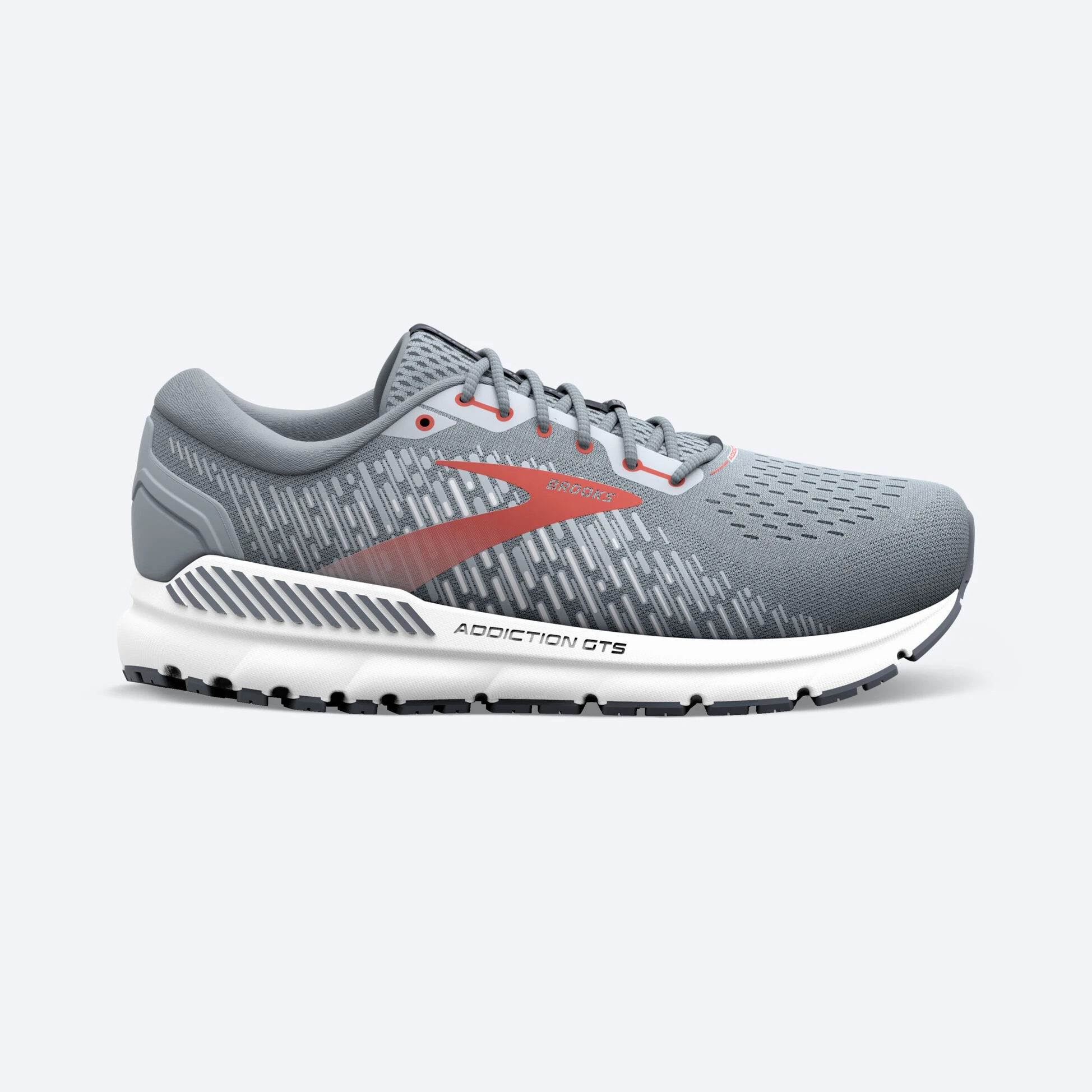 Brooks Addiction GTS 15 043 - Grey/Ebony/Chili Oil