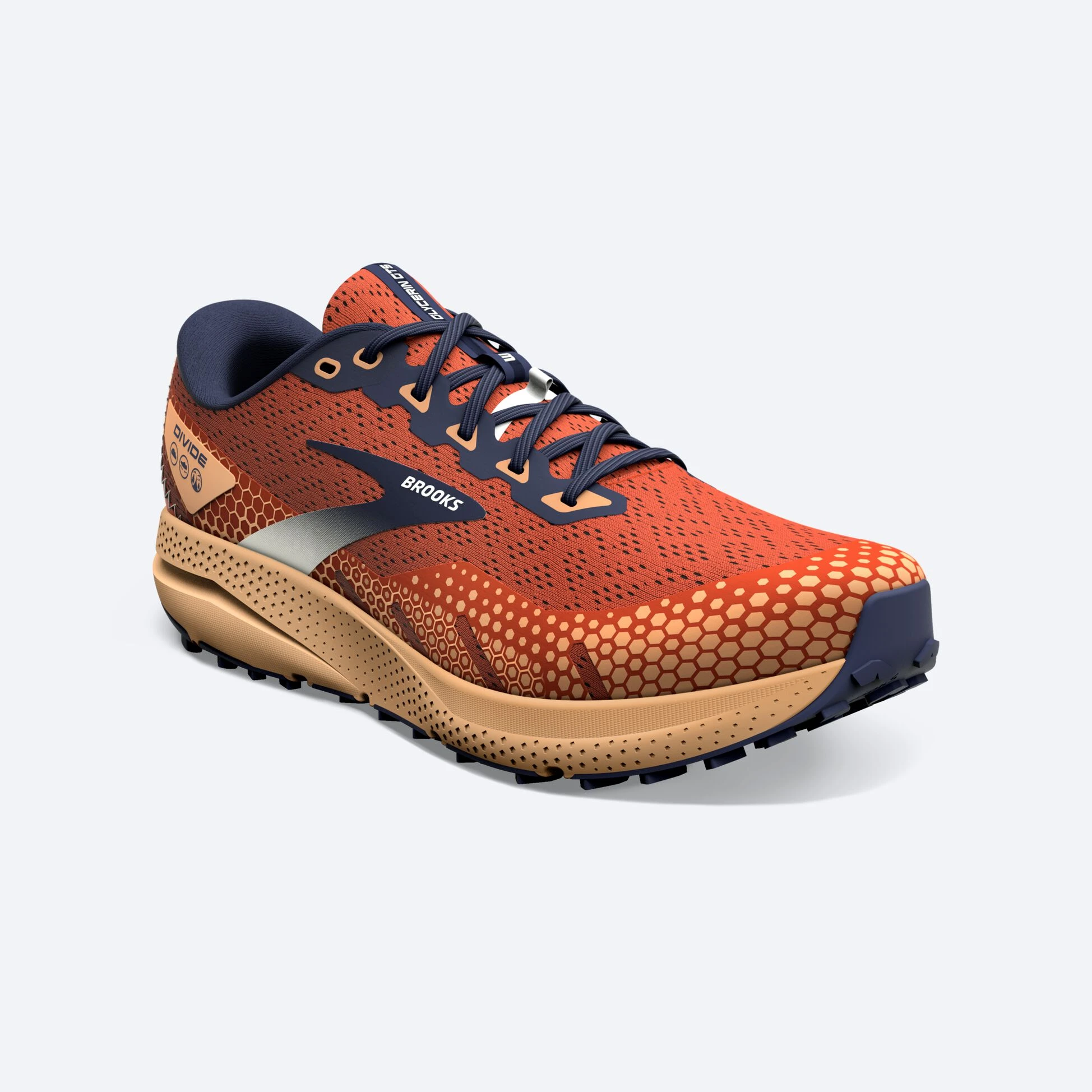 Brooks Divide 3 269 - Rooibos/Biscuit/Peacoat - Image 2