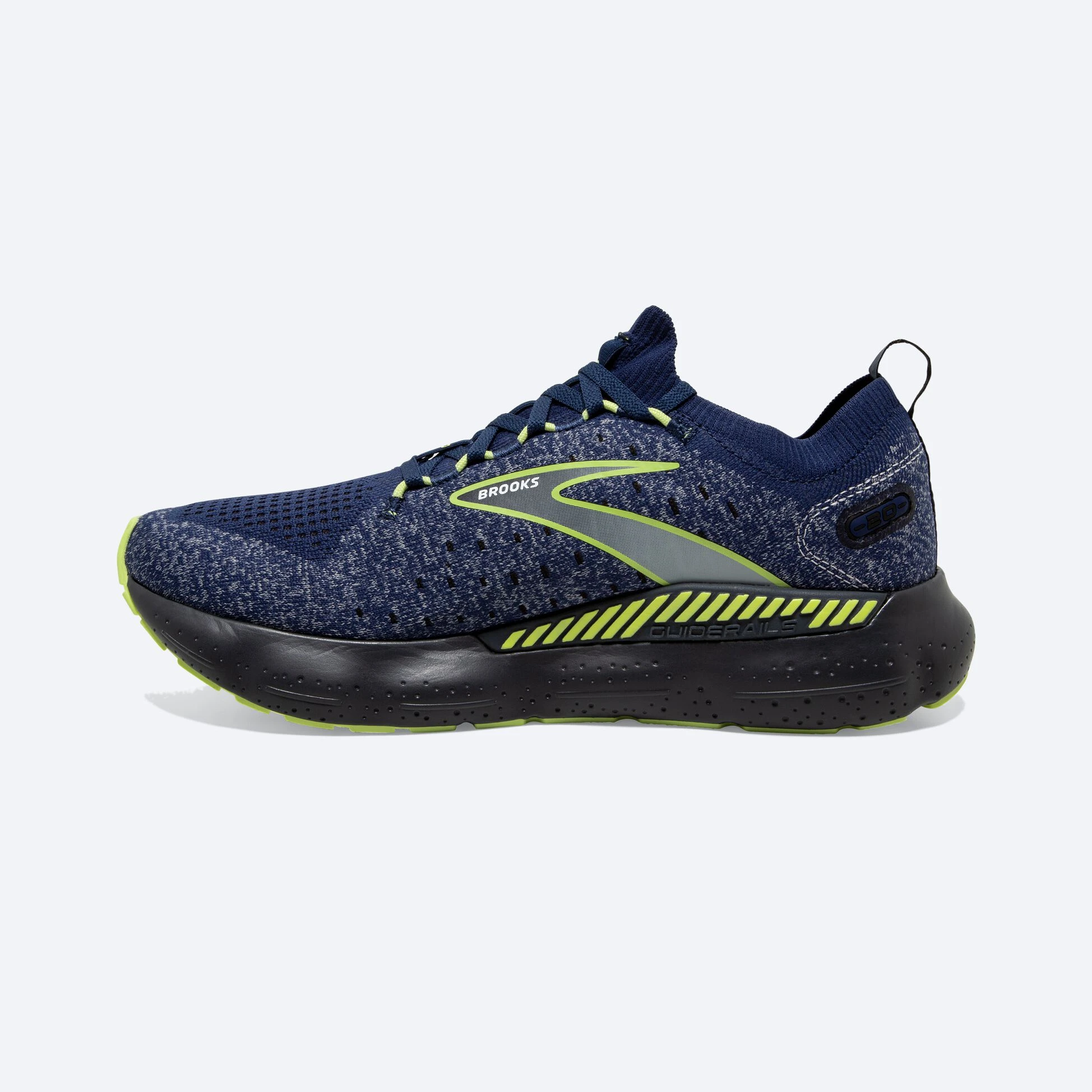 Brooks Glycerin StealthFit GTS 20 404 - Blue/Ebony/Lime - Image 4