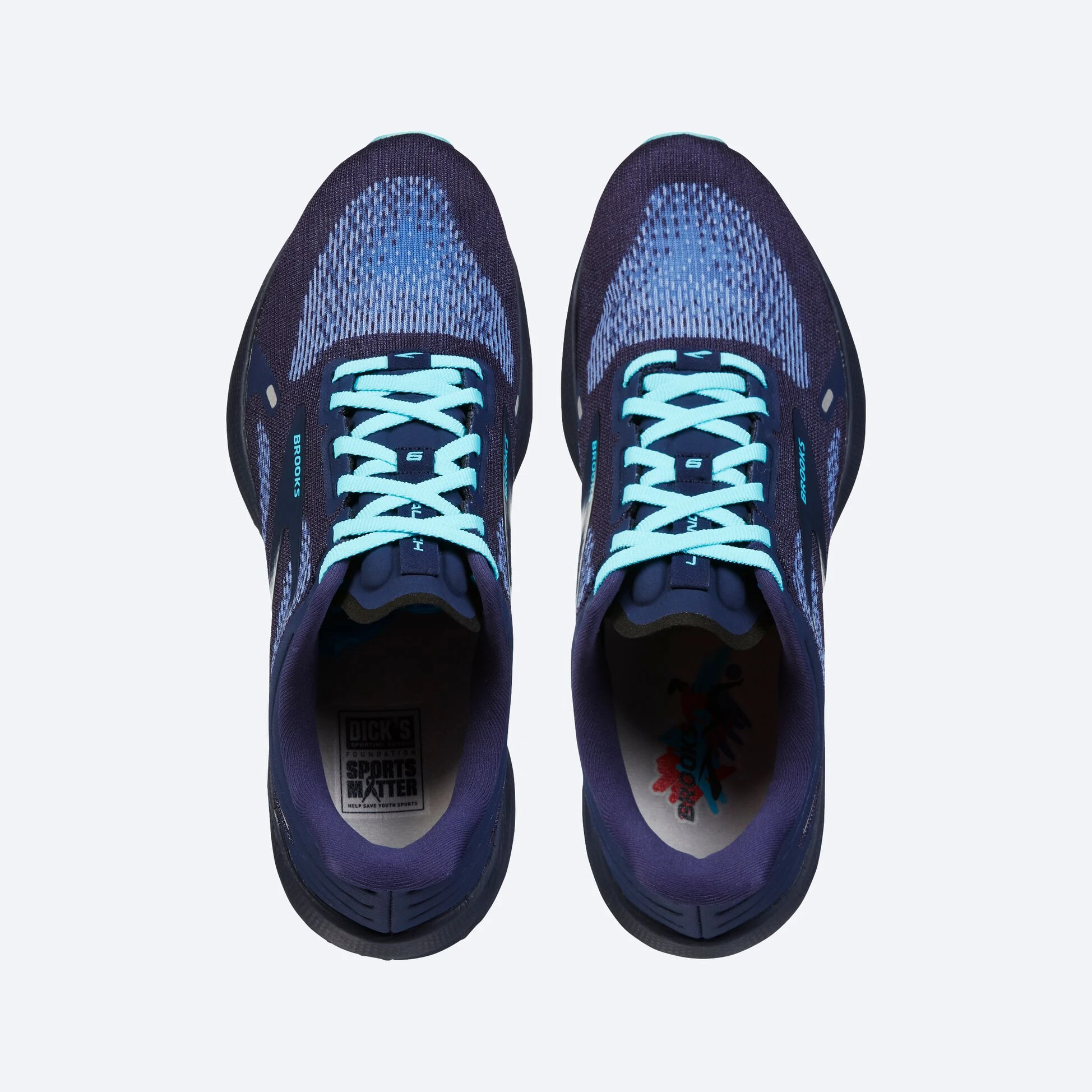 Brooks Launch 9 445 - Eclipse/Baja Blue/Blue - Image 2