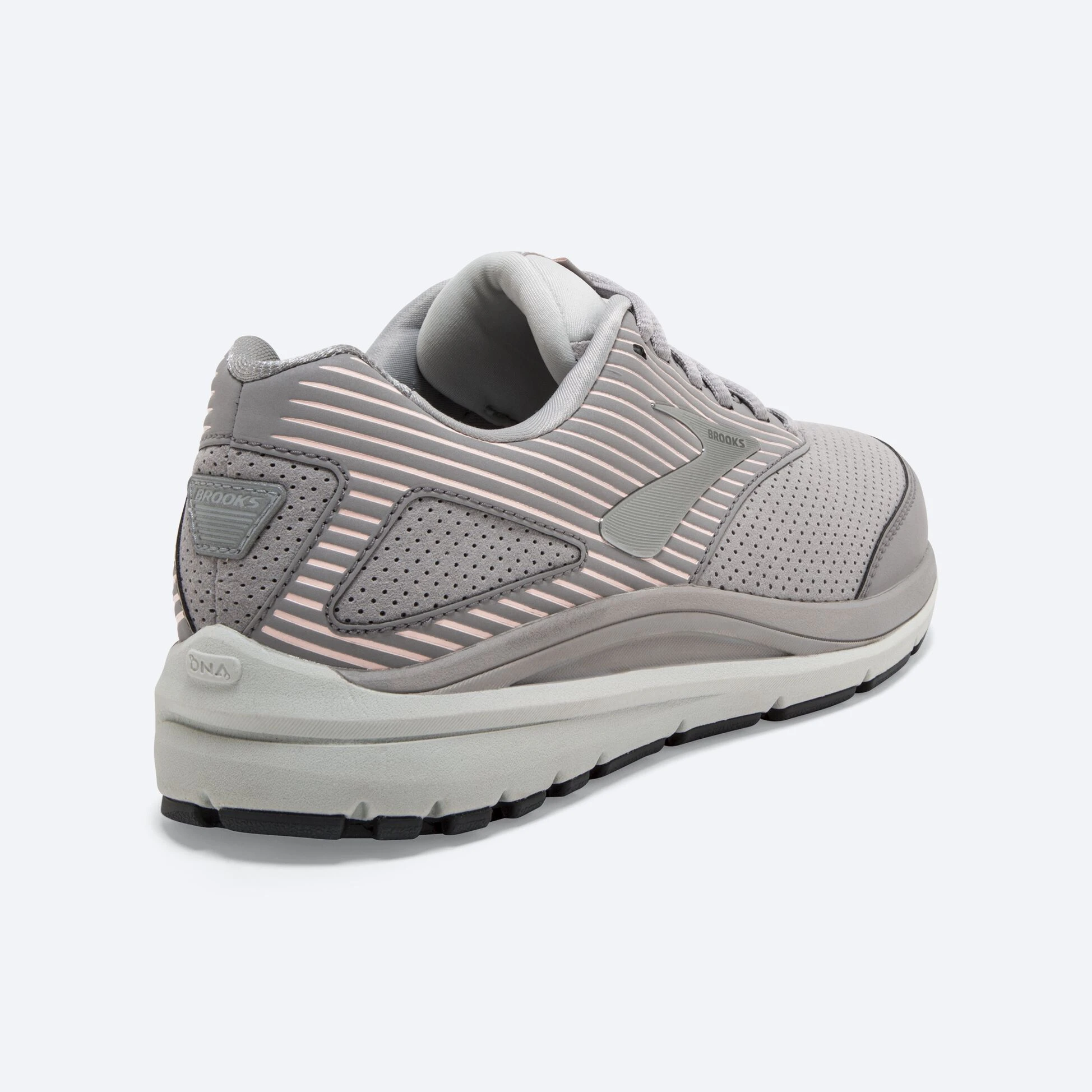 Brooks Addiction Walker Suede 007 - Alloy/Oyster/Peach - Image 5
