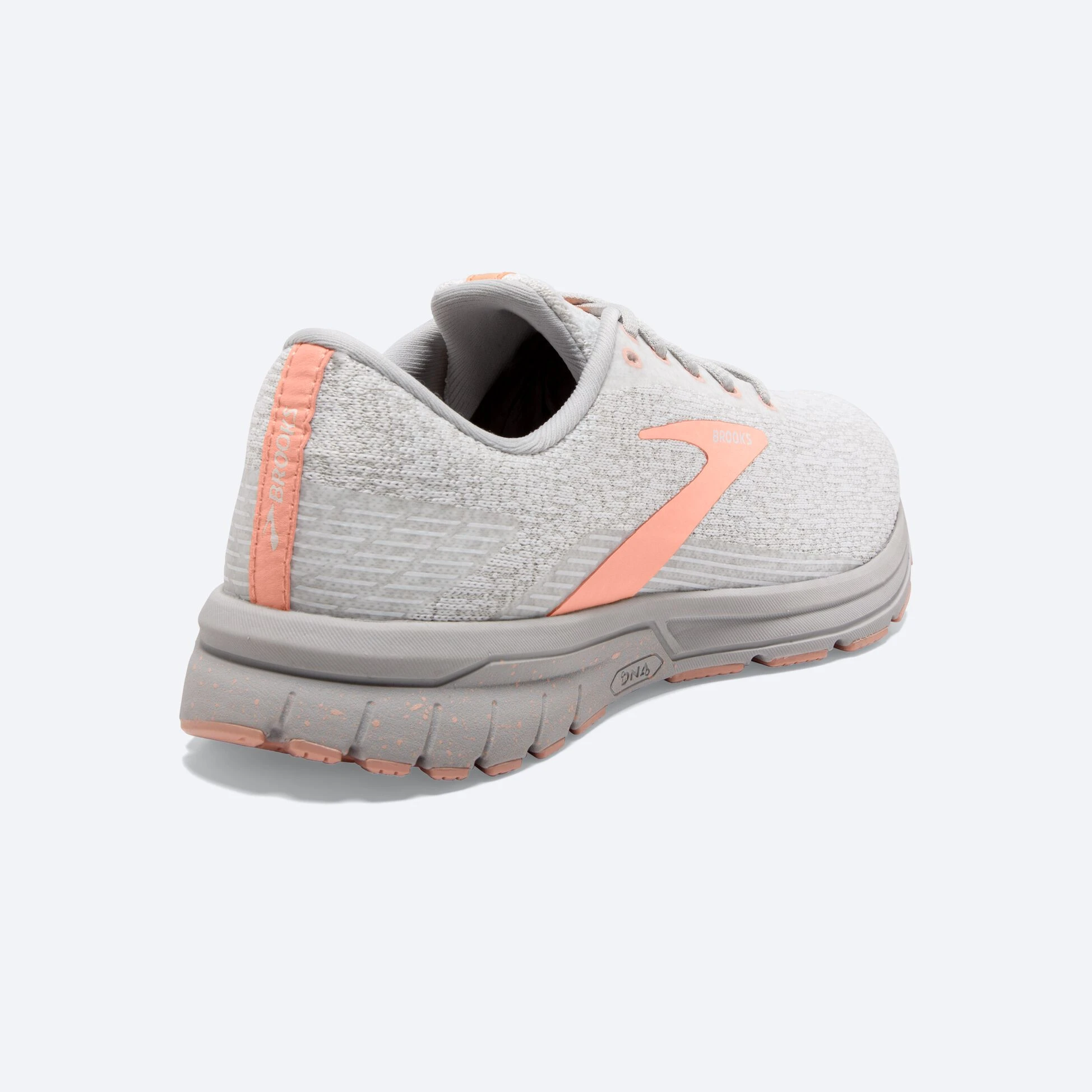 Brooks Signal 3 196 - White/Oyster/Tropical Peach - Image 5