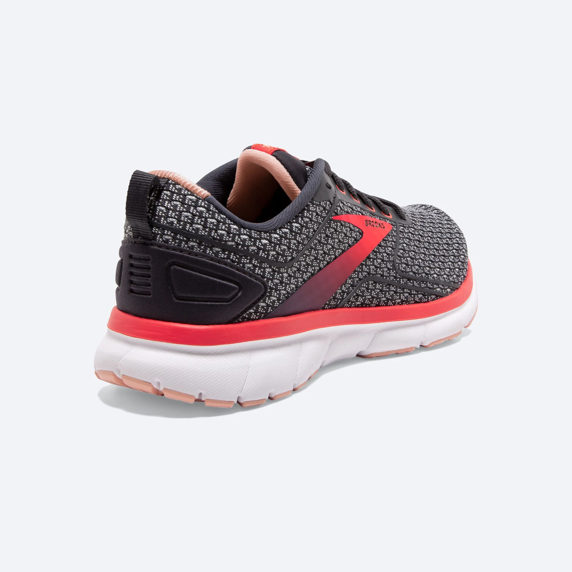 Brooks Transmit 3 018 - Ebony/Oyster/Hot Coral - Image 5