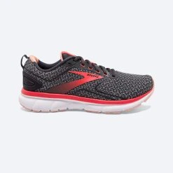Brooks Transmit 3 018 - Ebony/Oyster/Hot Coral