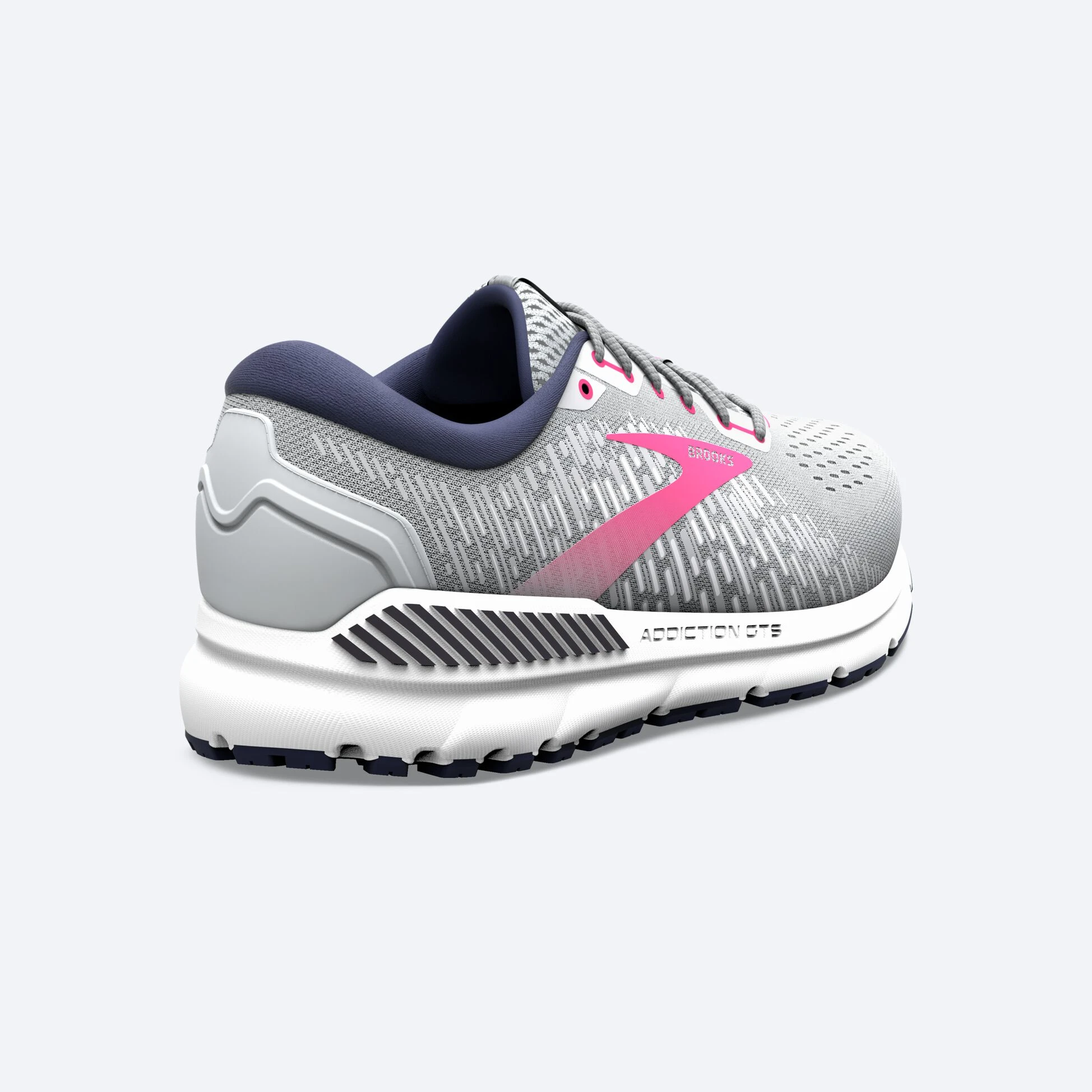 Brooks Addiction GTS 15 054 - Oyster/Peacoat/Lilac Rose - Image 5