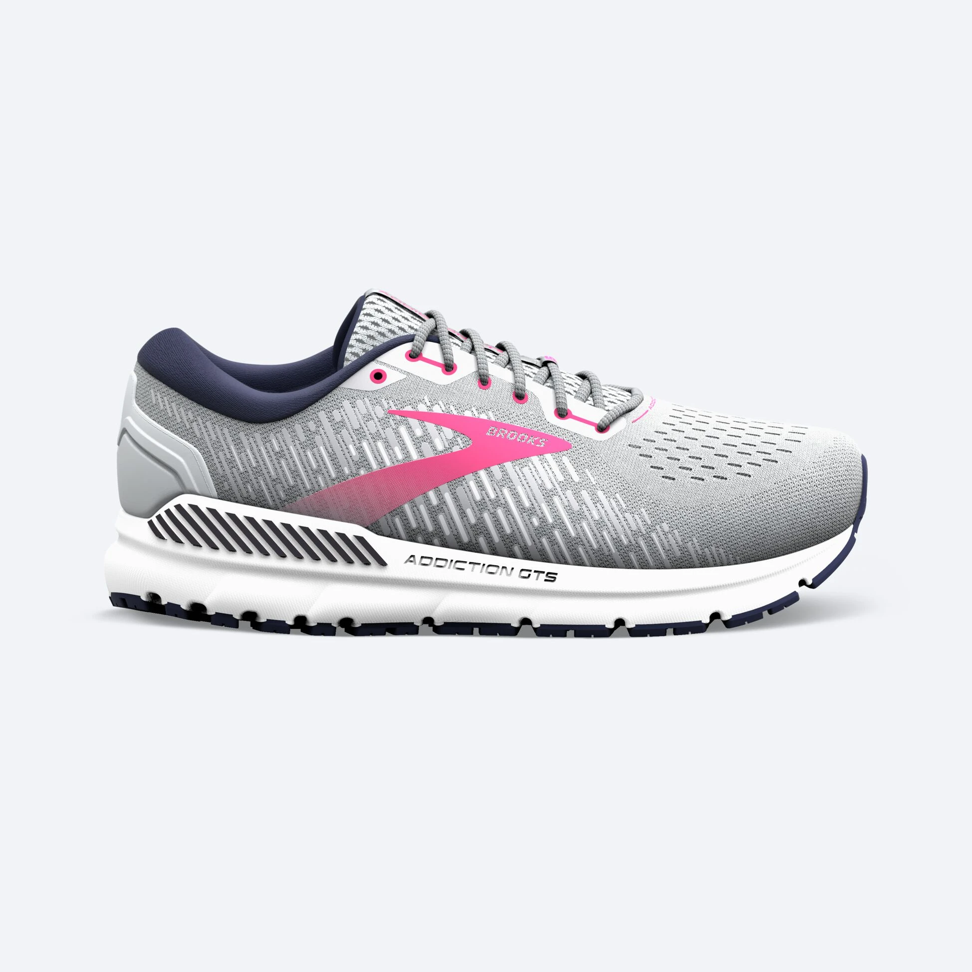 Brooks Addiction GTS 15 054 - Oyster/Peacoat/Lilac Rose