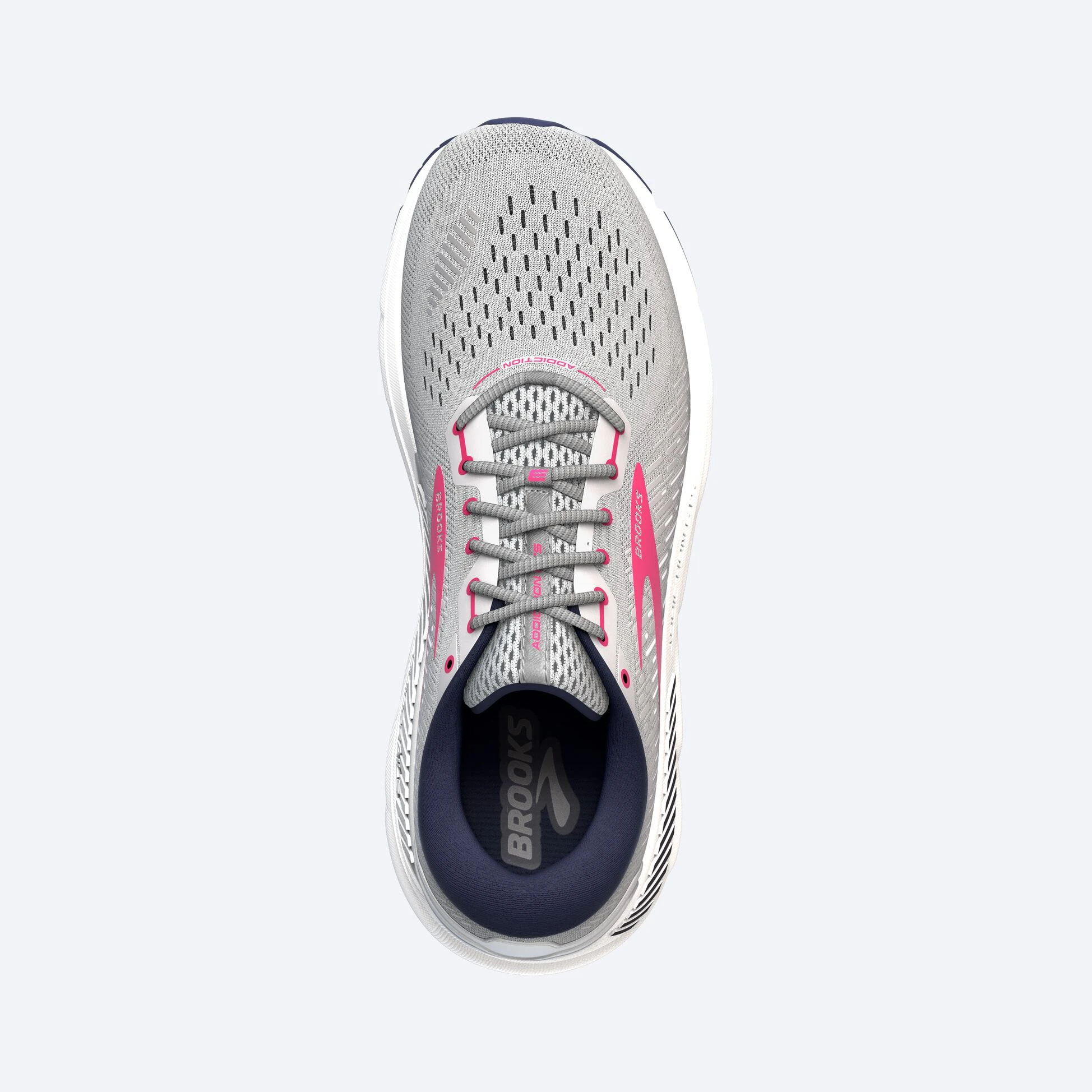 Brooks Addiction GTS 15 054 - Oyster/Peacoat/Lilac Rose - Image 3