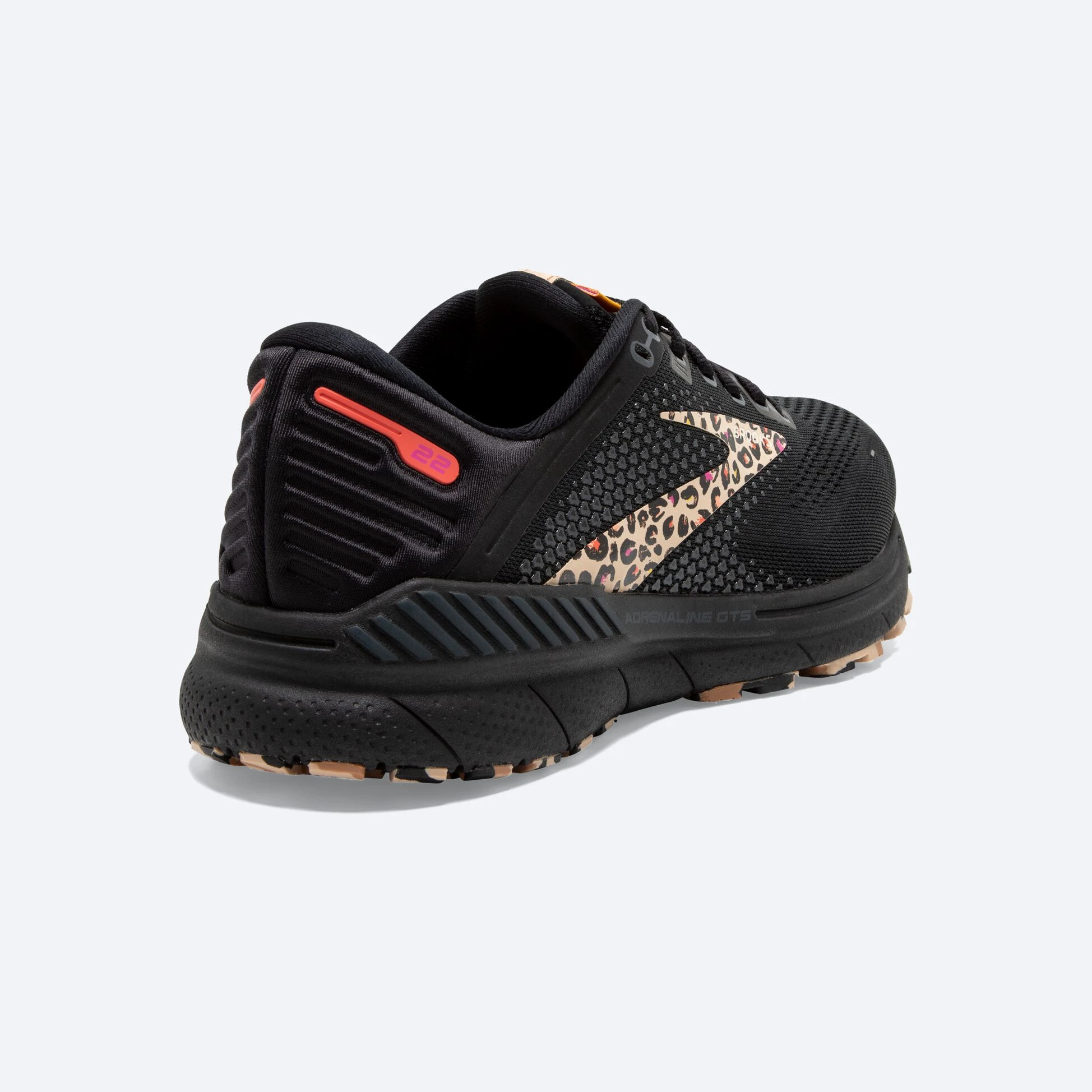 Brooks Adrenaline GTS 22 097 - Black/Ebony/Citrus - Image 5