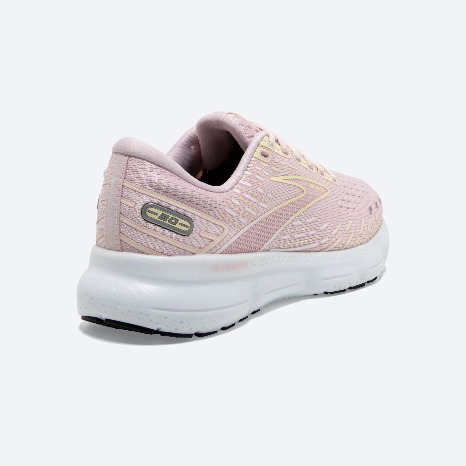 Brooks Glycerin 20 656 - Pink/Yellow/White - Image 5