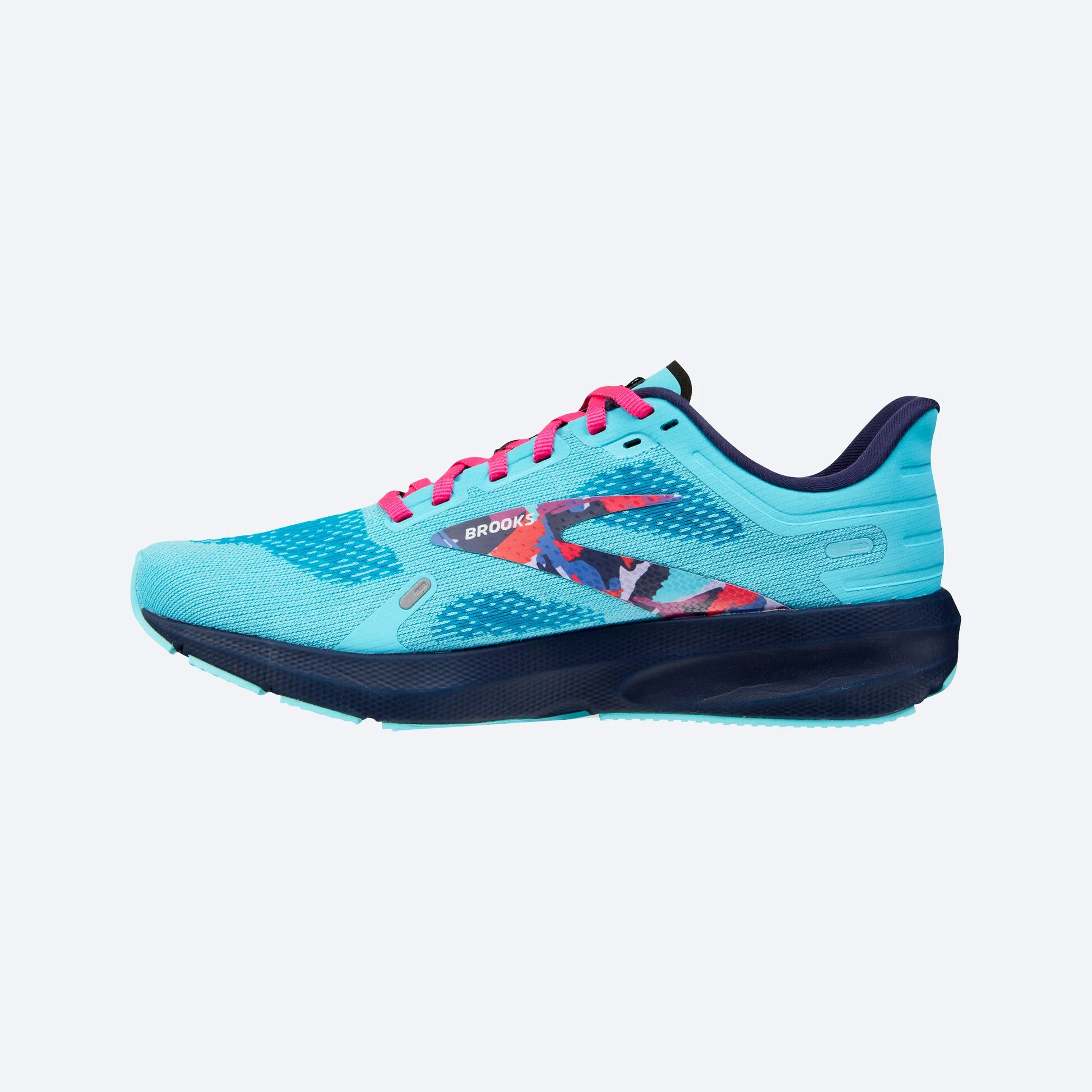 Brooks Launch 9 456 - Blue/Eclipse/Pink - Image 3