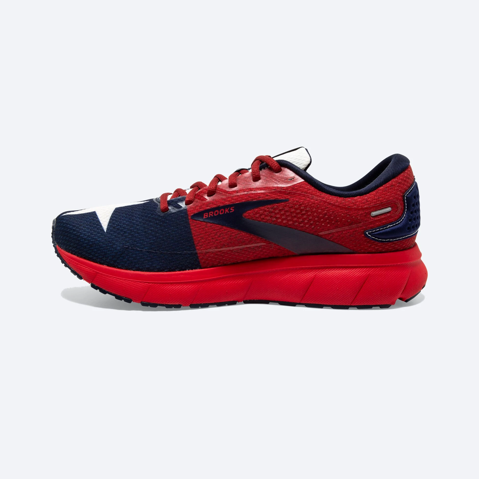 Brooks Trace 2 689 - Red/White/Navy - Image 4