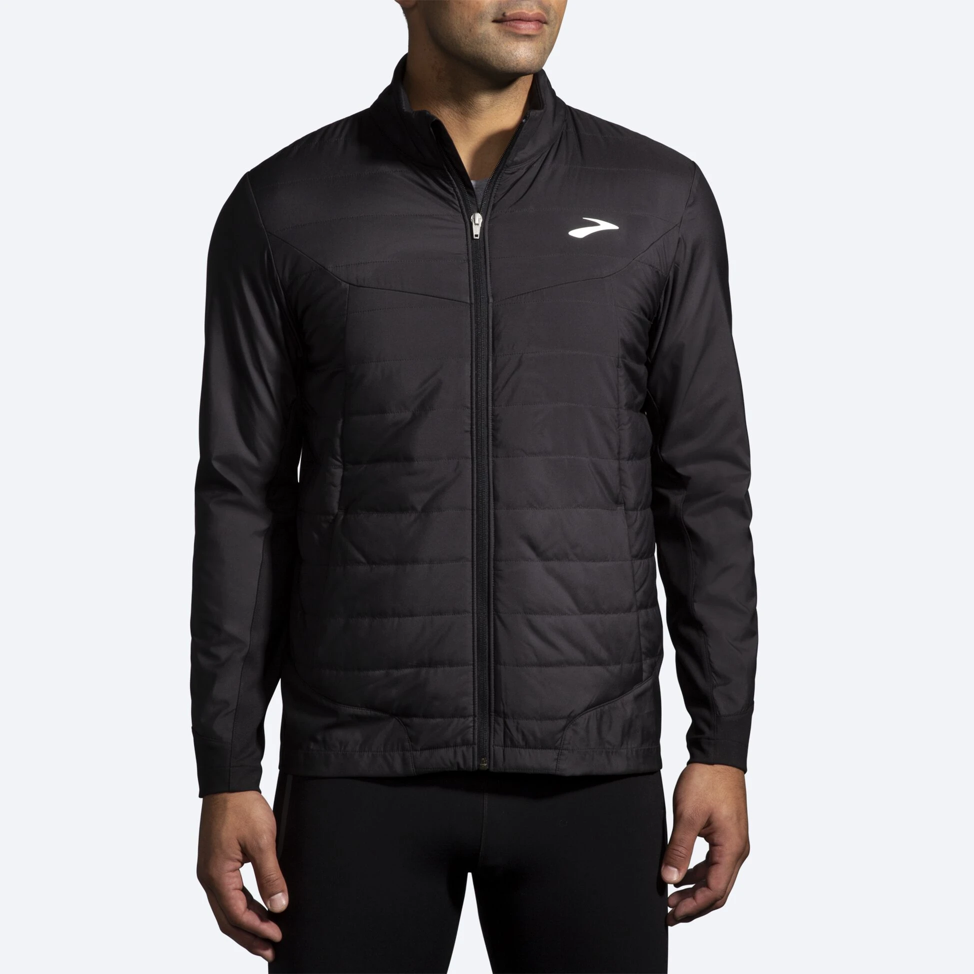 Brooks Shield Hybrid Jacket 2.0 001 - Black - Image 2