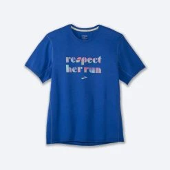 Brooks Empower Her Distance Graphic Short Sleeve