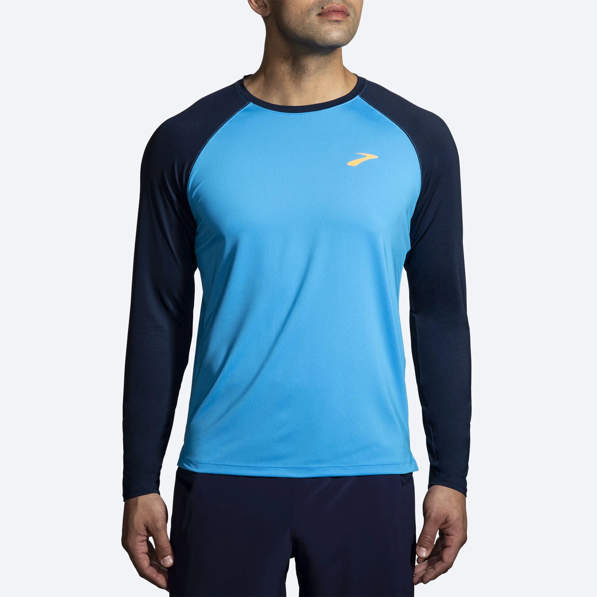 Brooks Atmosphere Long Sleeve 2.0 499 - Spring Break/Navy - Image 2