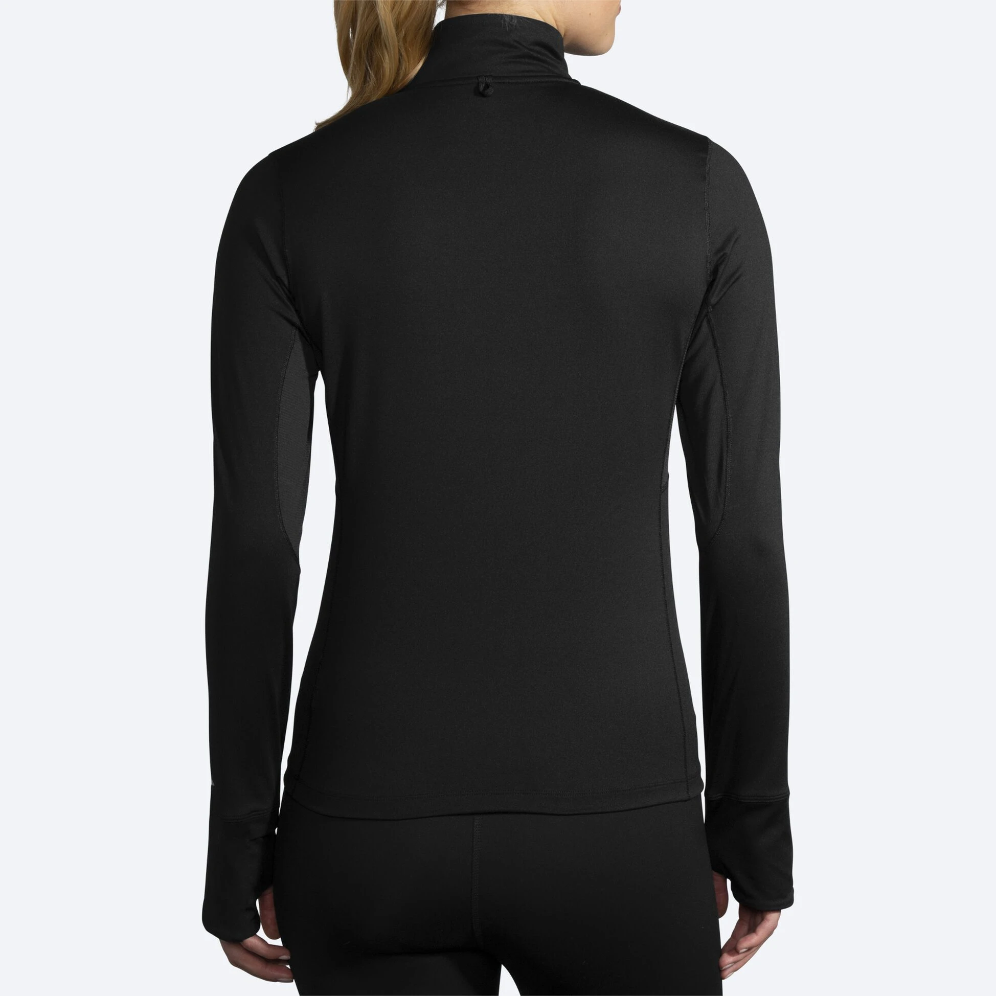Brooks Dash 1/2 Zip 001 - Black - Image 4