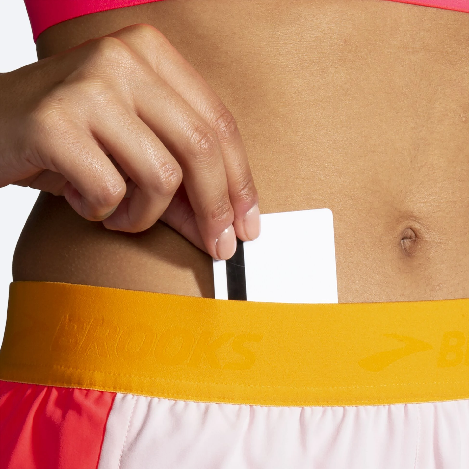 Brooks Chaser 3" Short 697 - Quartz/Hyper Pink/Brooks - Image 8