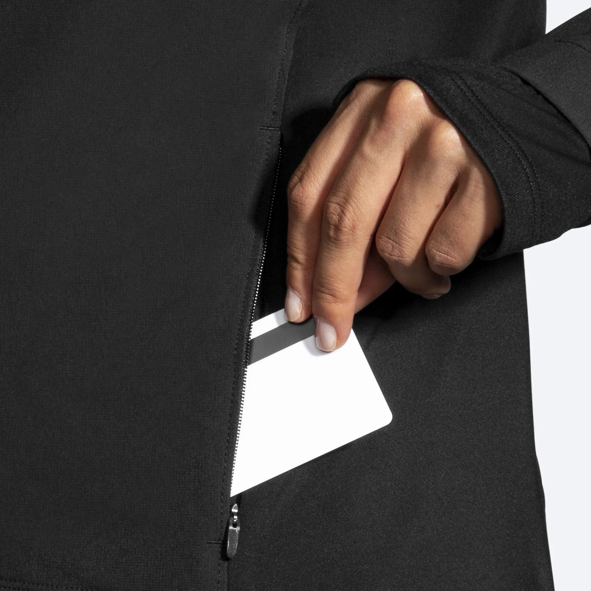 Brooks Fusion Hybrid Jacket 001 - Black - Image 7