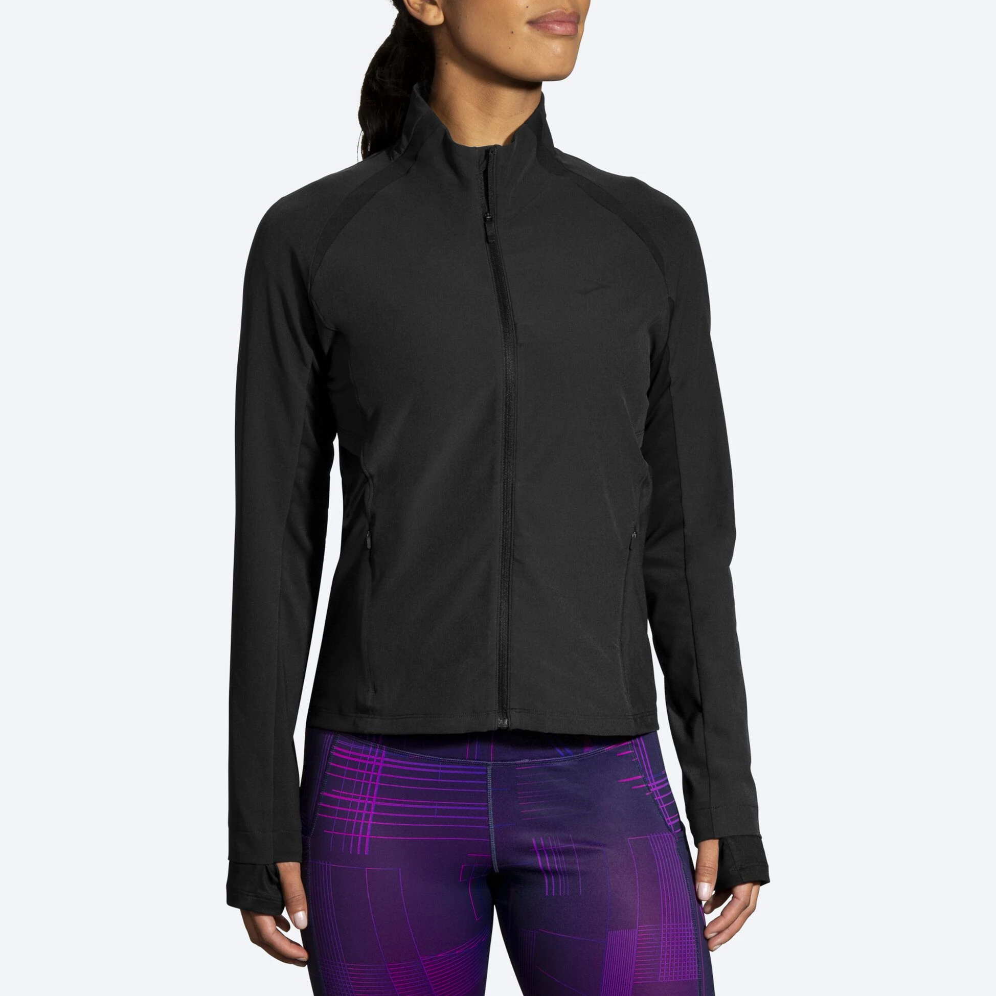 Brooks Fusion Hybrid Jacket 001 - Black - Image 2