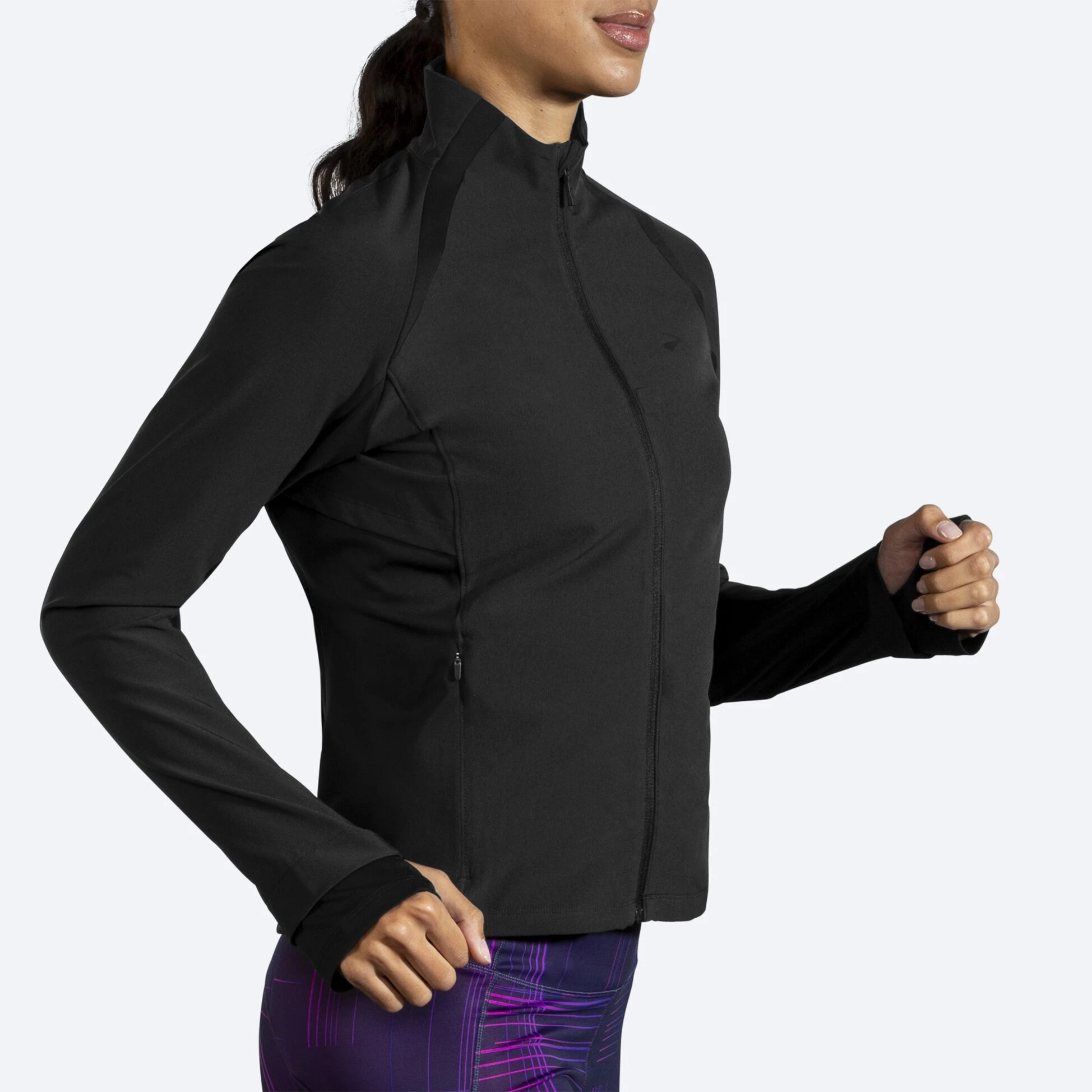 Brooks Fusion Hybrid Jacket 001 - Black - Image 5
