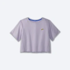 Brooks Run Within Crop Tee