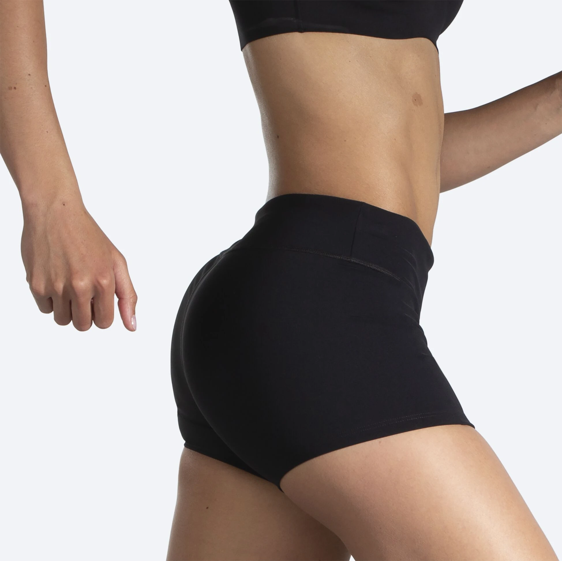 Brooks Speedwork Short Tight 001 - Black - Image 4