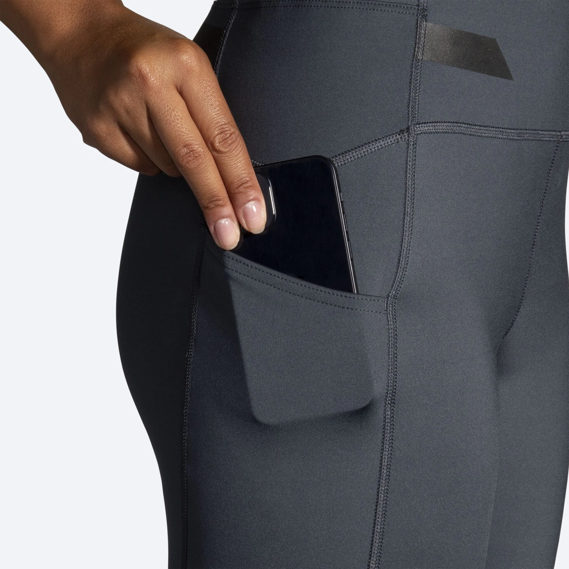 Brooks Run Visible Tight 044 - Asphalt/Nightlife - Image 6