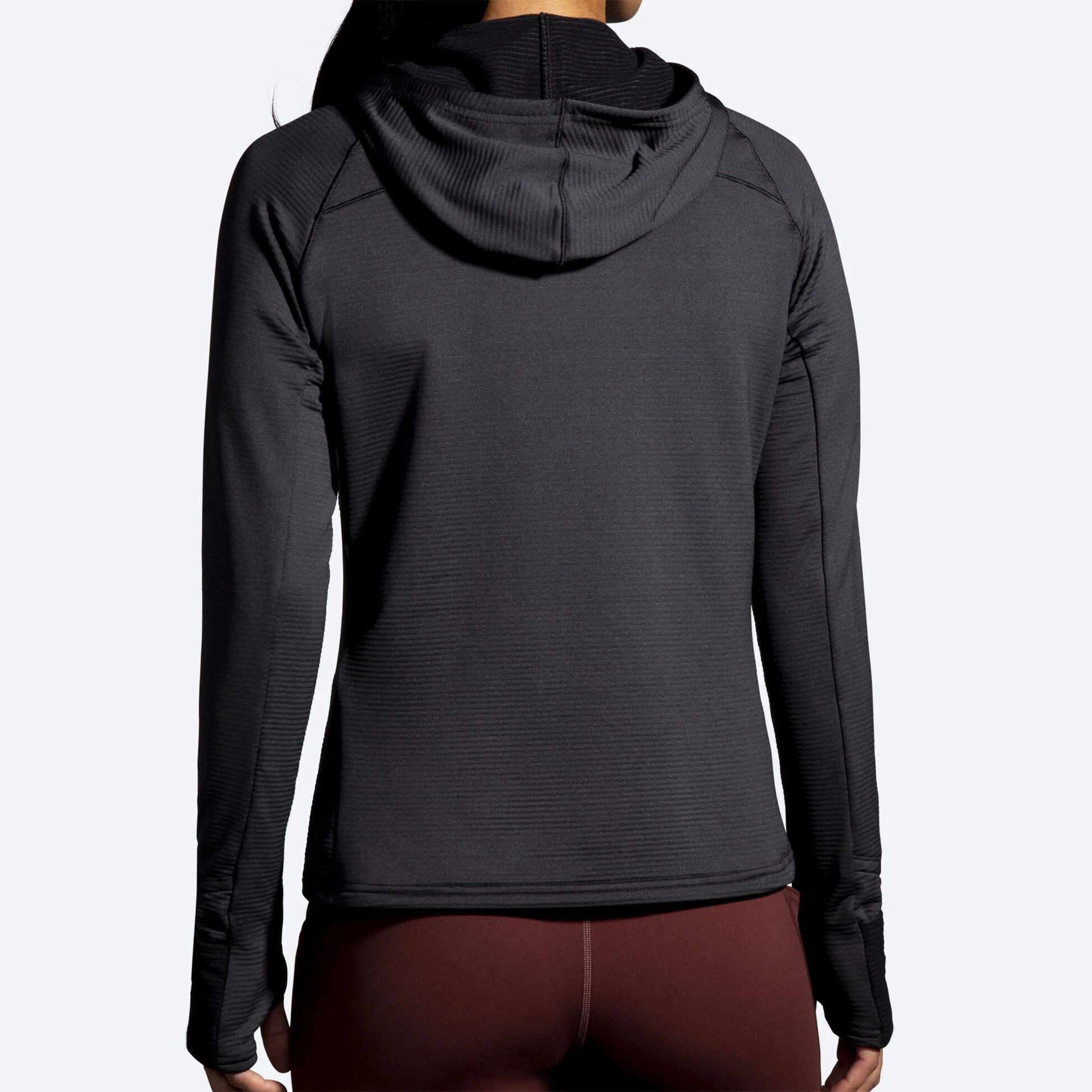 Brooks Notch Thermal Hoodie 2.0 001 - Black - Image 3