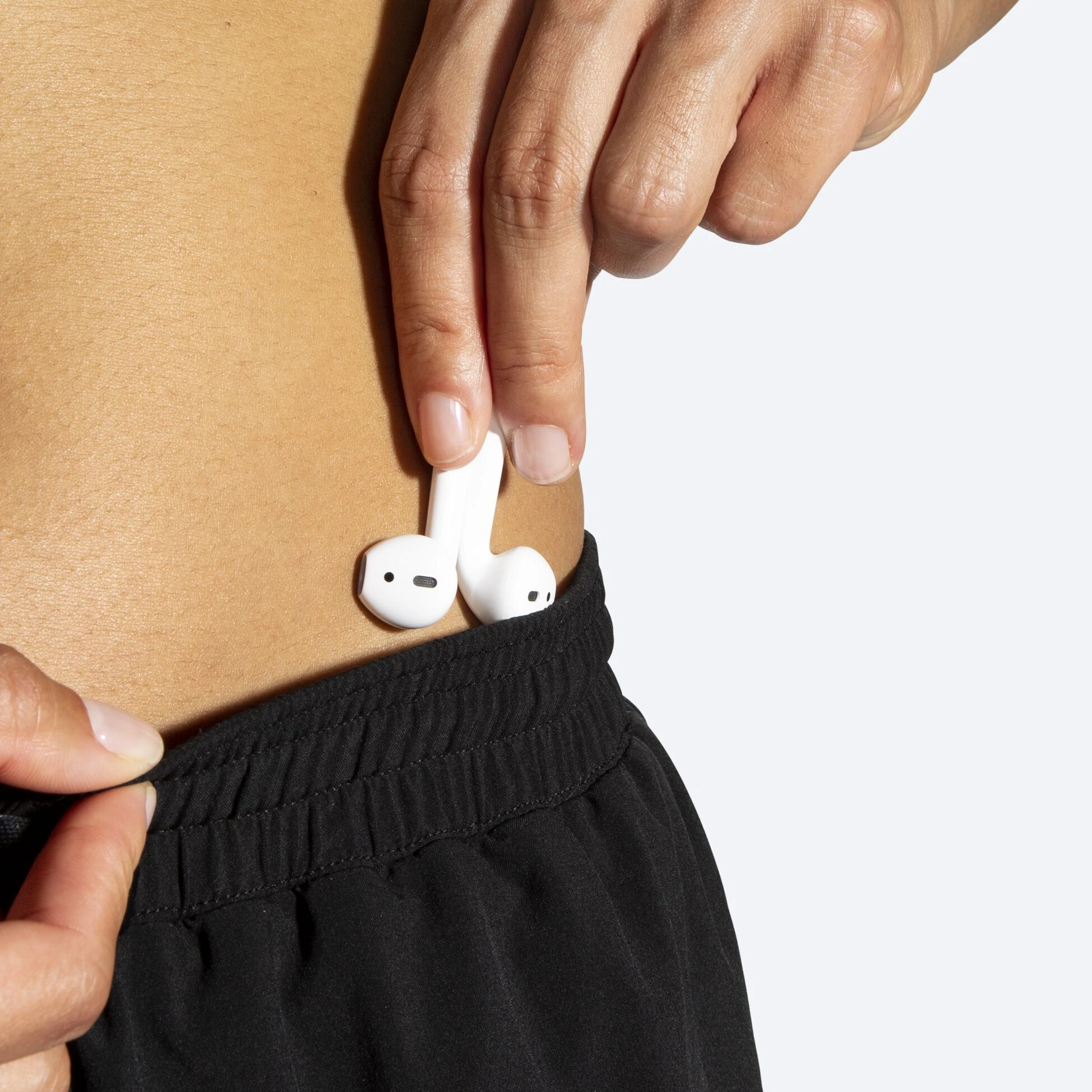 Brooks Moment 5" Short 001 - Black - Image 6