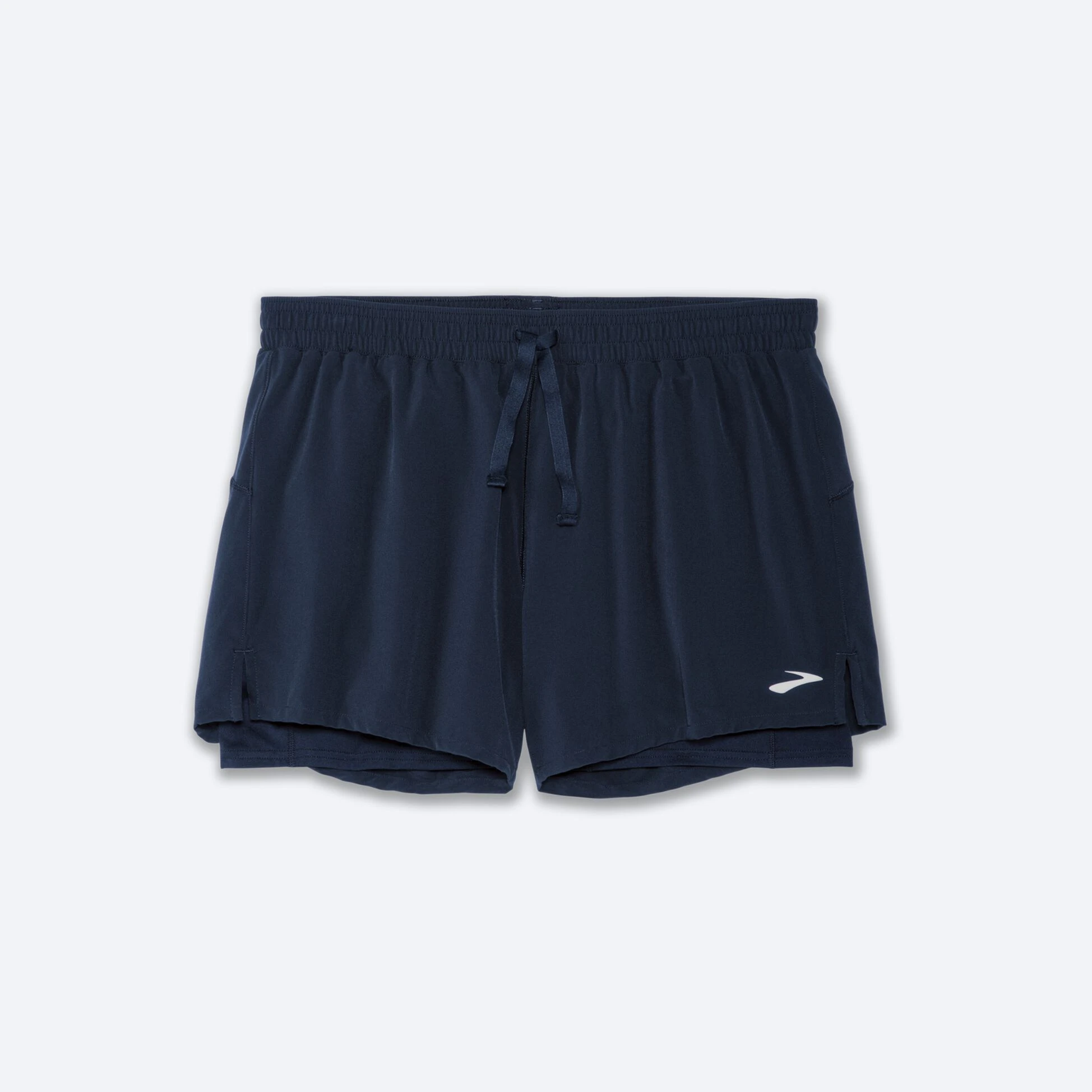 Brooks Moment 5" 2-in-1 Short 451 - Navy