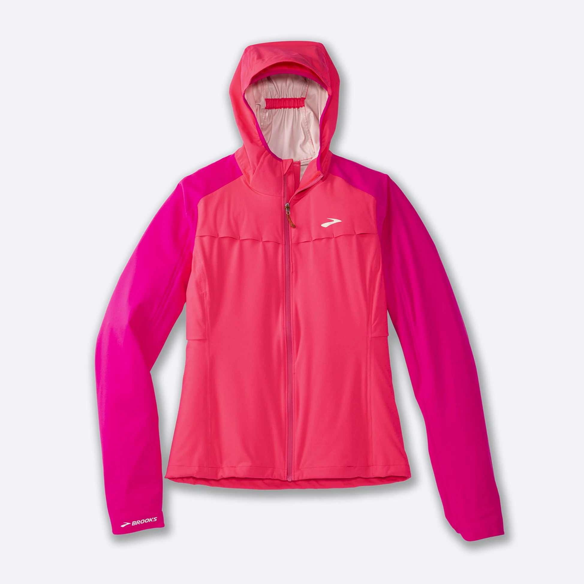 Brooks High Point Waterproof Jacket 653 - Hyper Pink/Fuchsia