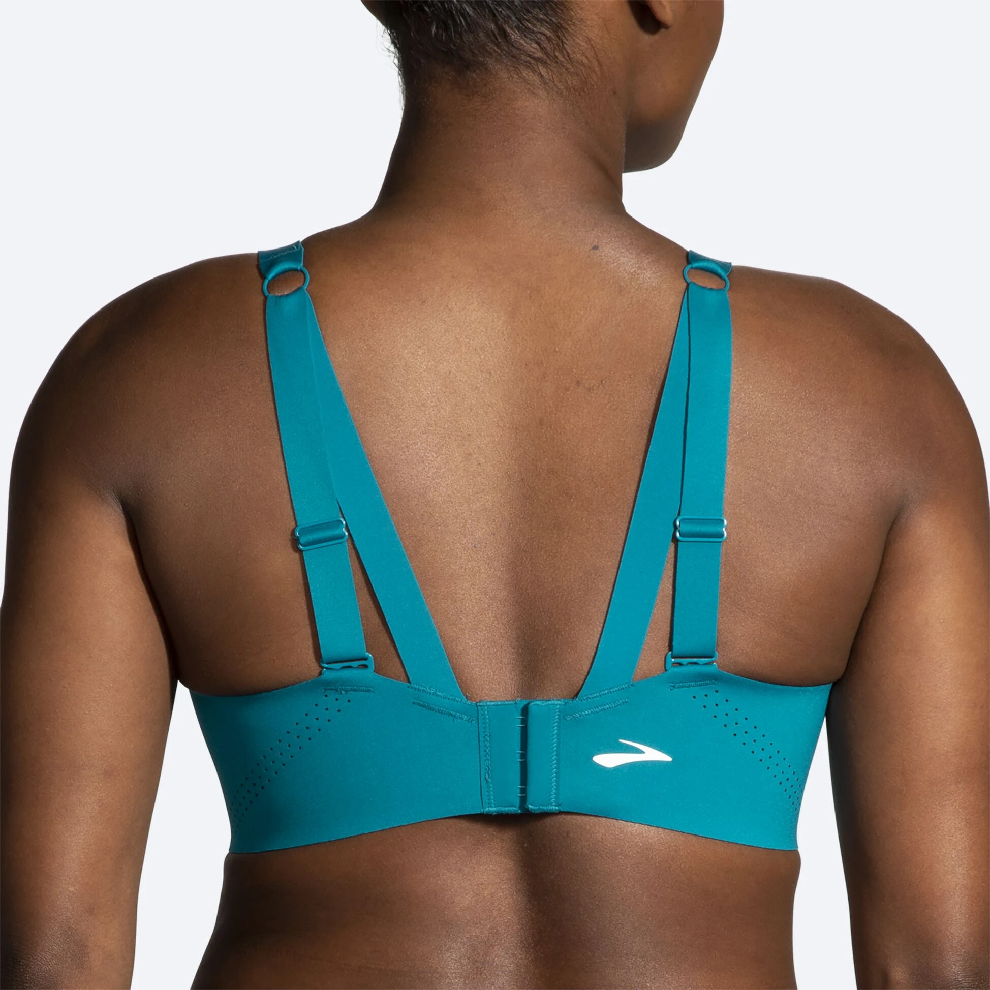 Brooks Dare Underwire Run Bra 453 - Lagoon - Image 3