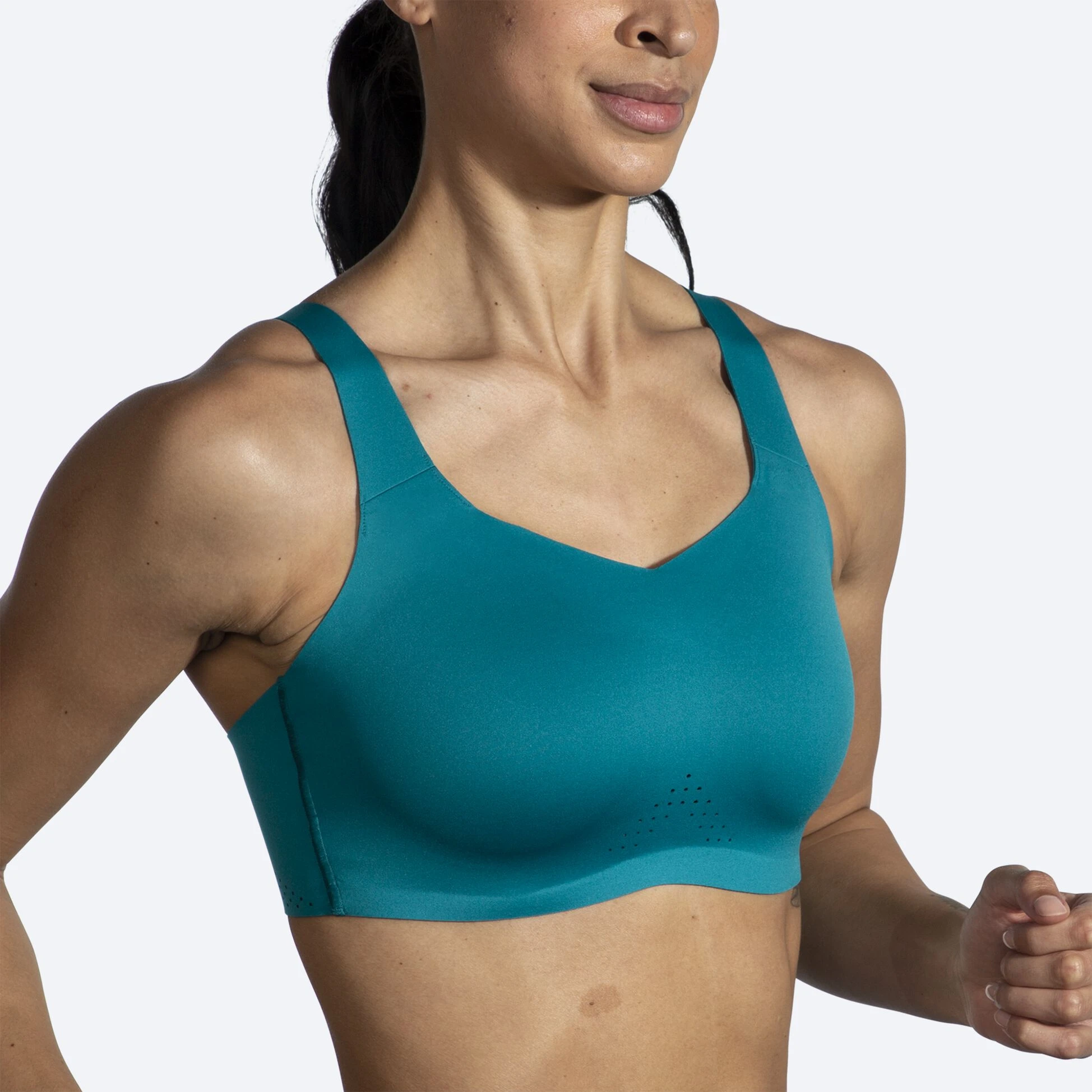 Brooks Dare Underwire Run Bra 453 - Lagoon - Image 5