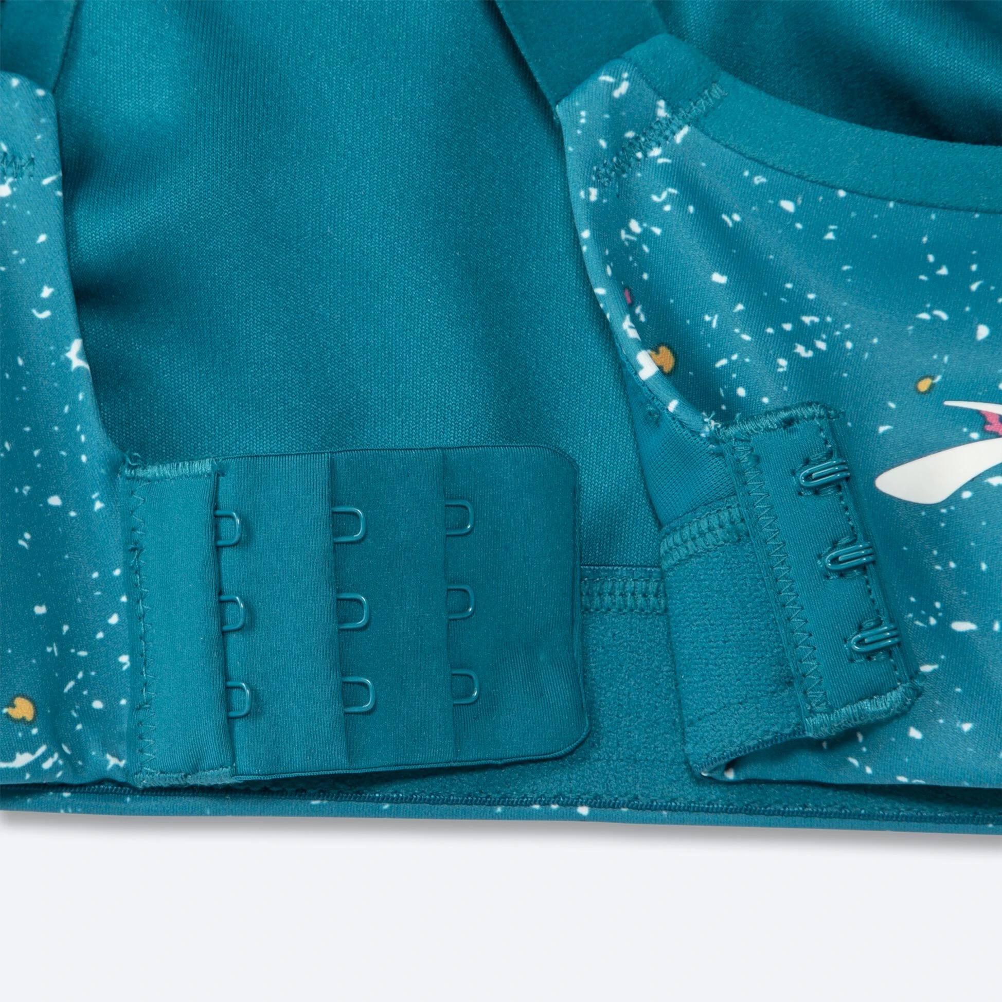 Brooks Drive Convertible Run Bra 464 - Lagoon Speckle Print - Image 12