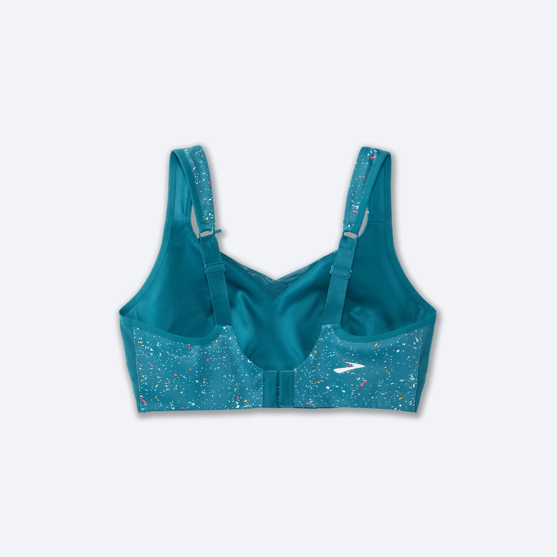 Brooks Drive Convertible Run Bra 464 - Lagoon Speckle Print - Image 4