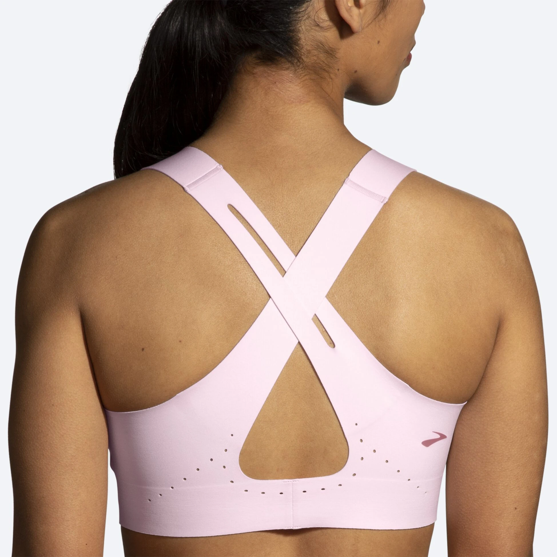 Brooks Dare Crossback Run Bra 2.0 664 - Quartz - Image 3