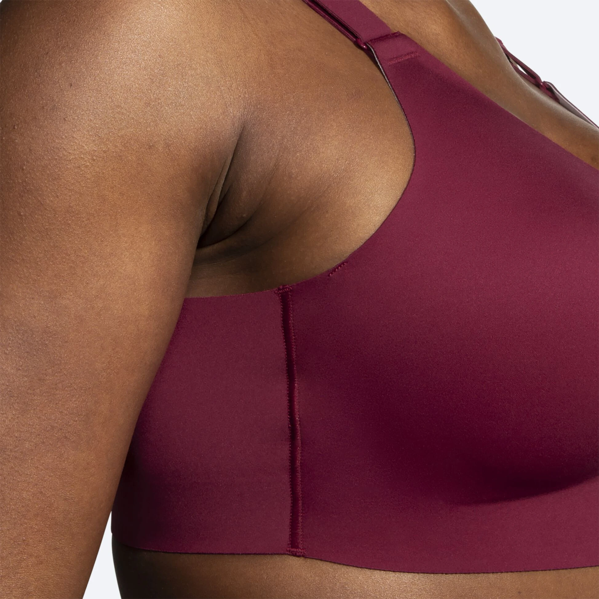 Brooks Dare Scoopback Run Bra 2.0 622 - Razzmatazz/Quartz - Image 7