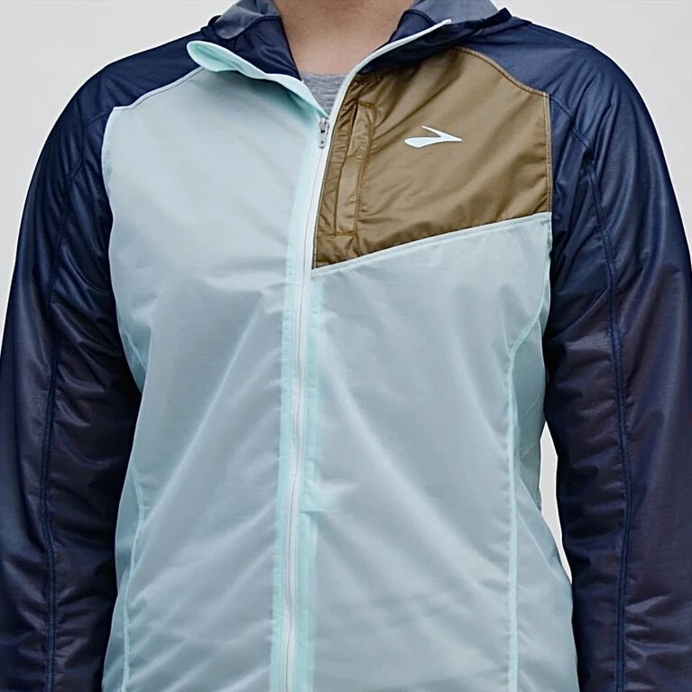 Brooks All Altitude Jacket 453 - Lagoon - Image 7