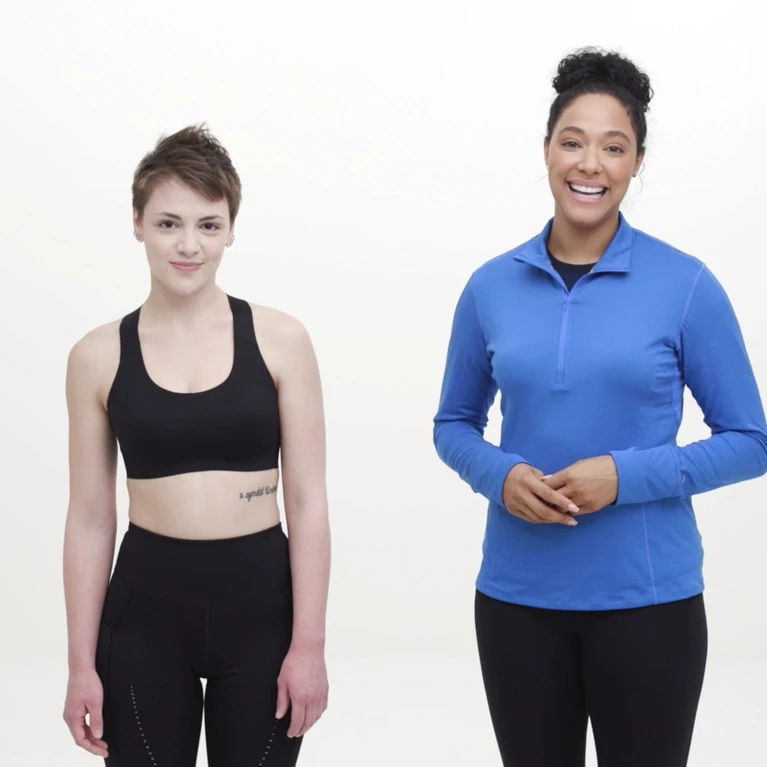 Brooks Dare Crossback Run Bra 2.0 664 - Quartz - Image 5