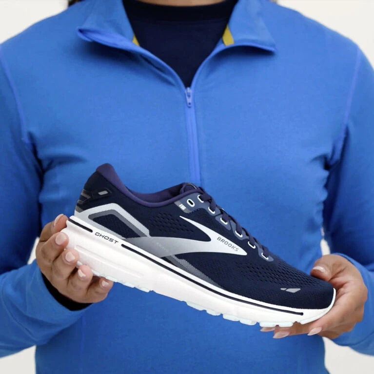 Brooks Ghost 15 371 - Green/White/Orange - Image 6