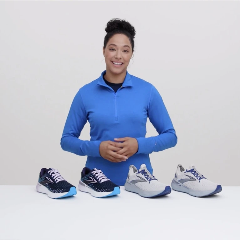 Brooks Glycerin StealthFit GTS 20 067 - Grey/Yellow/Pink - Image 6